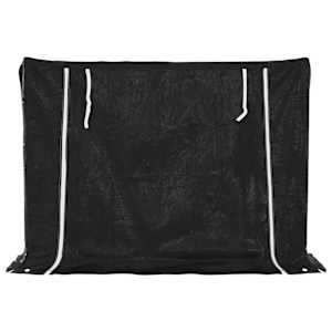 Stojan na palivové dřevo s krytem 151x40,5x110,5 cm - obrázek 4