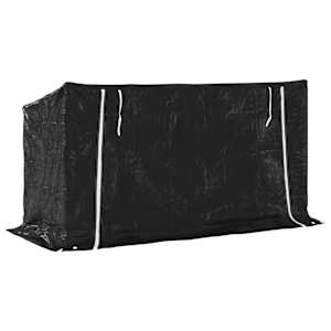 Stojan na palivové dřevo s krytem 200,5x80,5x110,5 cm - obrázek 5