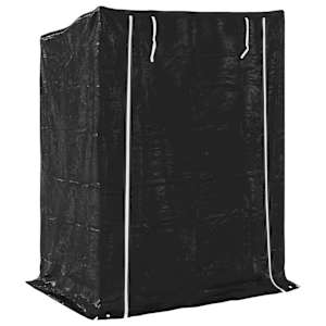Stojan na palivové dřevo s krytem proti dešti 150x100x200 cm - obrázek 5