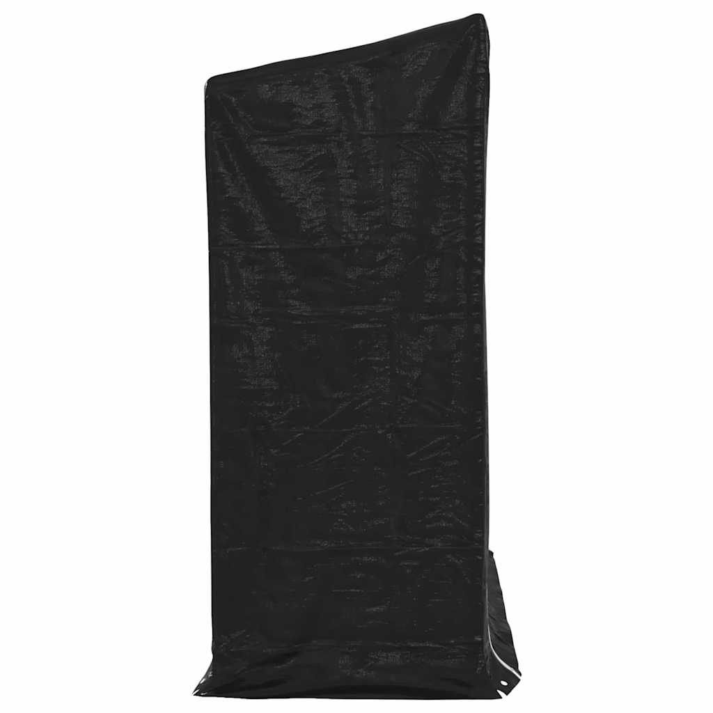 Haardhoutrek met regenhoes 200x80x200 cm gegalvaniseerd staal image 7