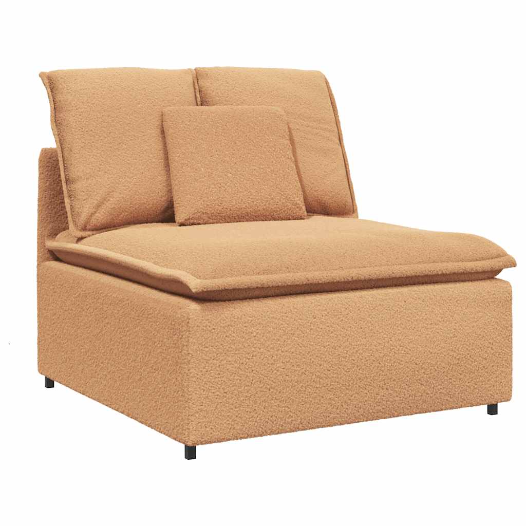 Thumbnail - vidaXL Modulares Sofa Mittelmodul mit Kissen Beige 100 cm