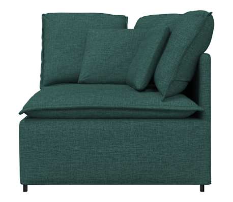 vidaXL Modul modular de colț pentru canapea cu perne 100 cm