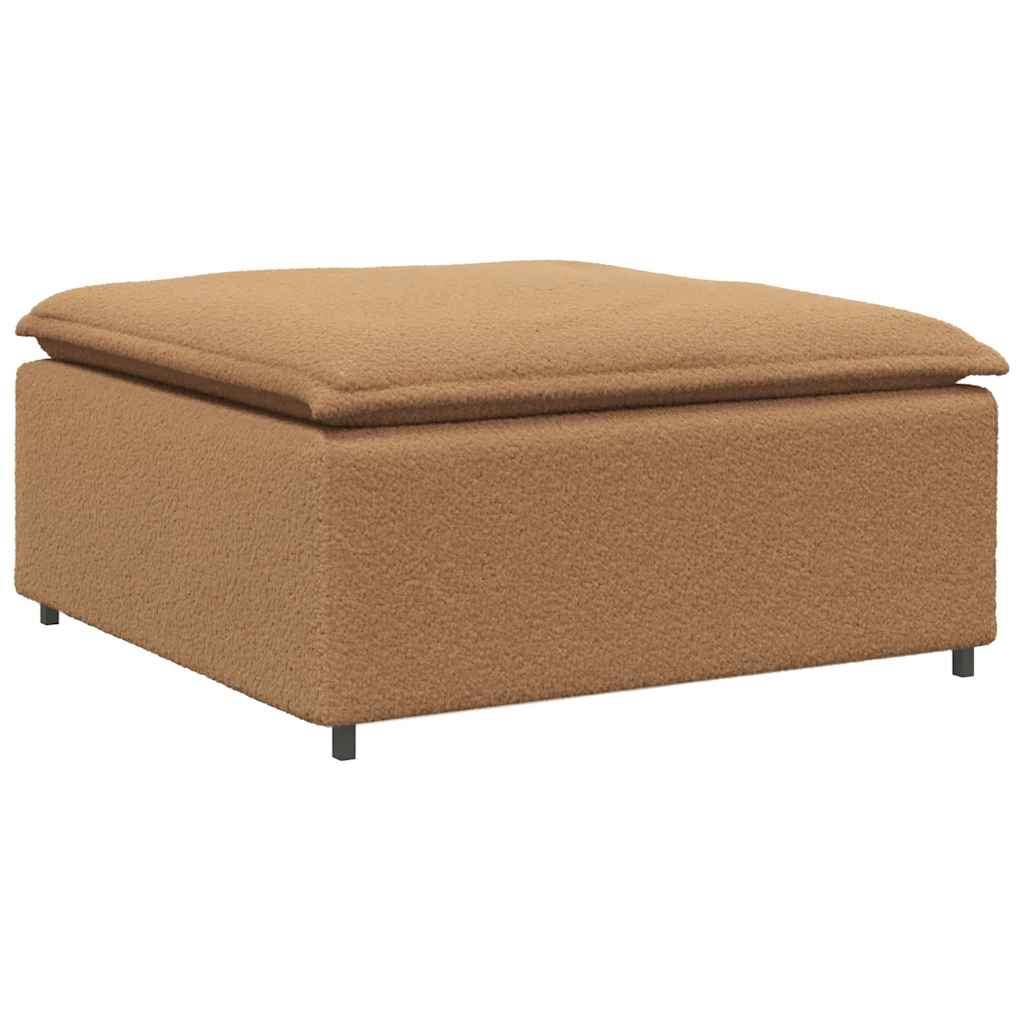 Thumbnail - vidaXL Modulares Sofa Fußhocker-Modul Beige 100x100x48 cm
