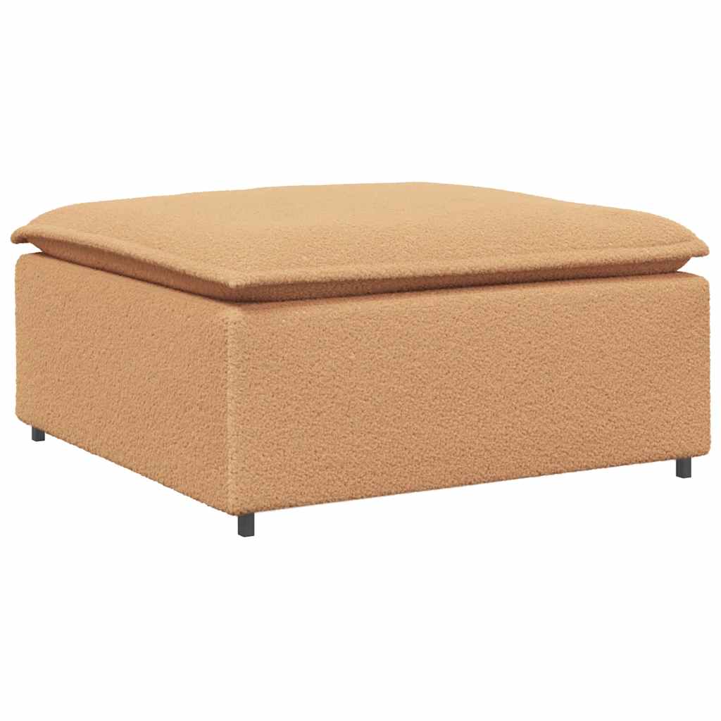 Thumbnail - vidaXL Modulares Sofa Fußhocker-Modul Beige 100x100x48 cm