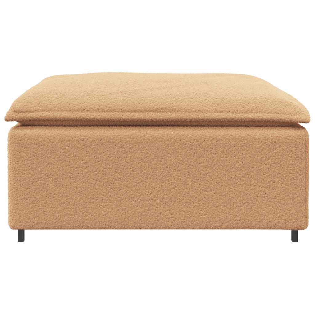Thumbnail - vidaXL Modulares Sofa Fußhocker-Modul Beige 100x100x48 cm