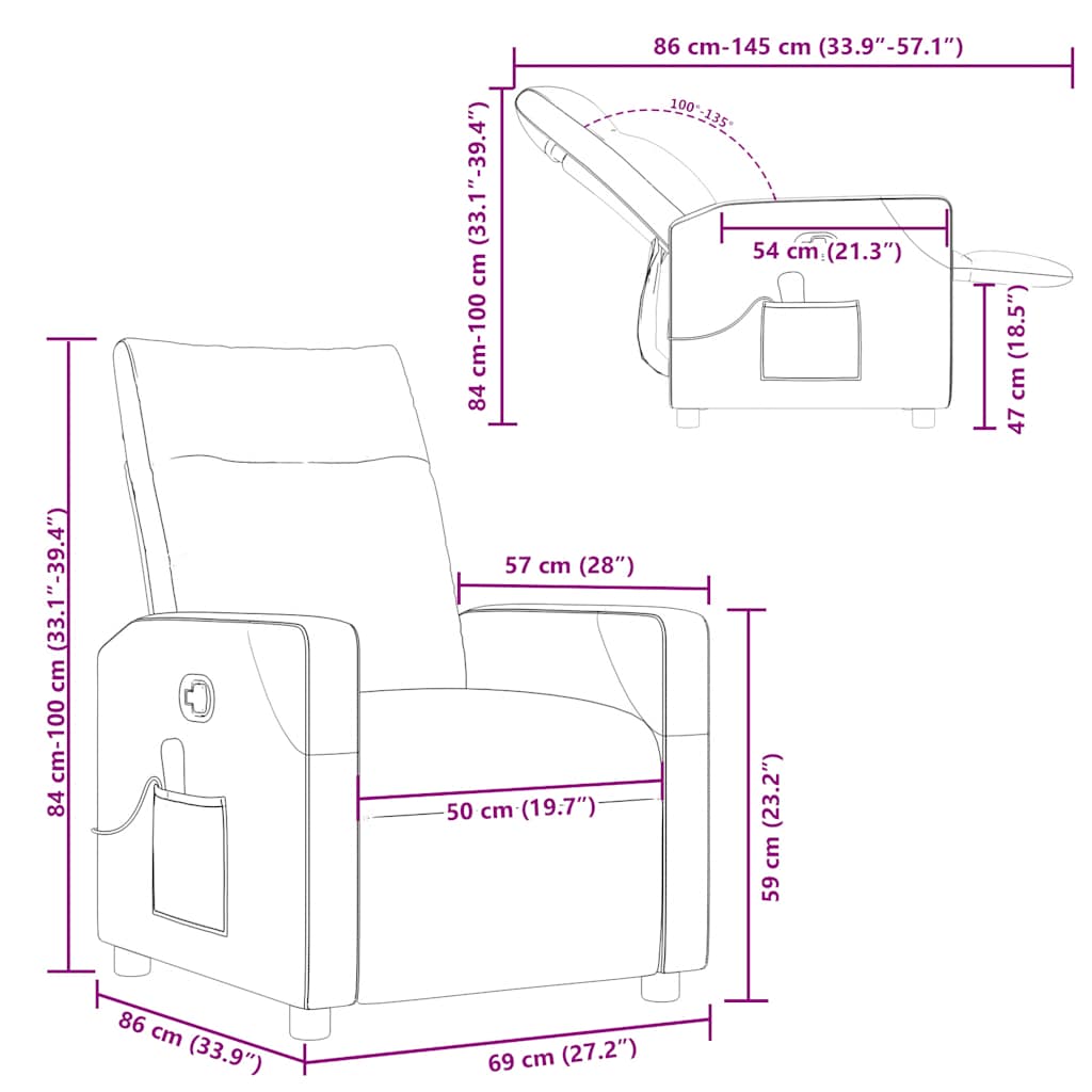 masāžas krēsls, mākonis pelēks audums