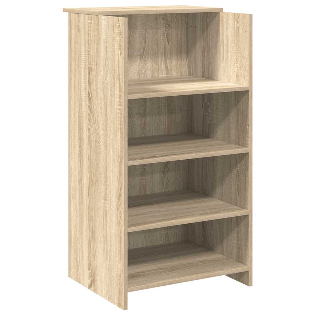 vidaXL Recepční stůl dub sonoma 55x50x103,5 cm, konstrukční dřevo