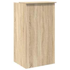 Recepční stůl dub sonoma 55x50x103,5 cm, konstrukční dřevo - obrázek 7
