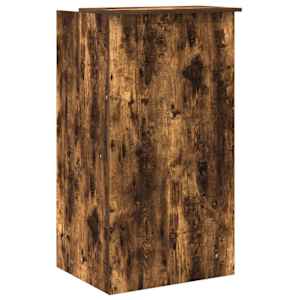Recepční stůl kouřový dub 55x50x103,5 cm kompozitní dřevo - obrázek 7