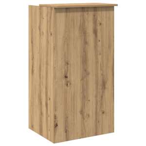 Recepční stůl dub artisan 55x50x103,5 cm kompozitní dřevo - obrázek 7