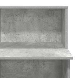 Recepční stůl betonově šedý 100x50x103,5 cm kompozitní dřevo - obrázek 8