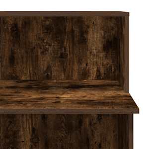 Recepční stůl kouřový dub 100x50x103,5 cm kompozitní dřevo - obrázek 8
