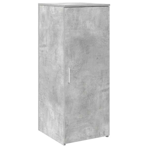 vidaXL hoiukapp, betoonhall, 40x45x103,5 cm, tehispuit