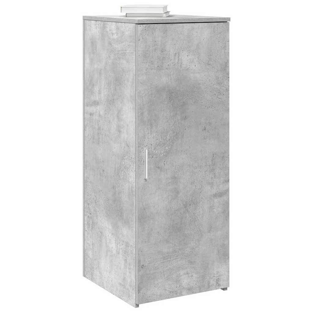 vidaXL Dulap de depozitare, gri beton, 40x45x103,5 cm lemn prelucrat