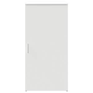 Úzká úložná White 50x45x103,5 cm kompozitní dřevo - obrázek 5