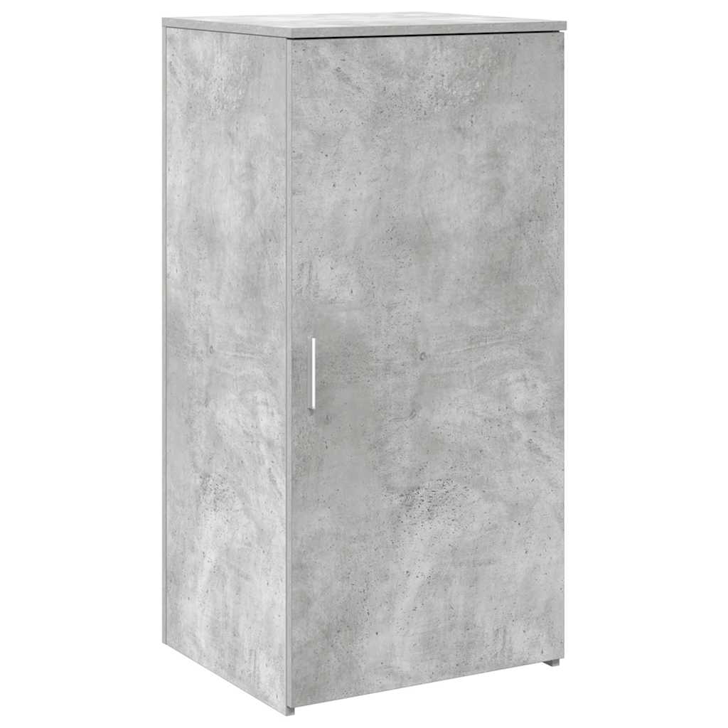 vidaXL Úzká úložná betonově šedý 50x45x103,5 cm kompozitní dřevo