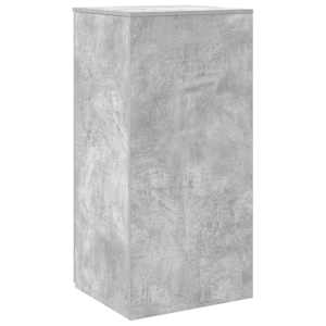 Úzká úložná betonově šedý 50x45x103,5 cm kompozitní dřevo - obrázek 6