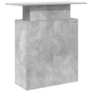 Recepční stůl betonově šedý 100x40x104 cm kompozitní dřevo - obrázek 7