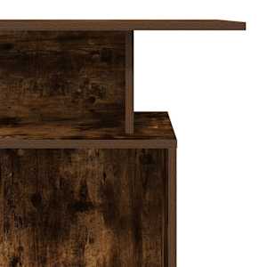 Recepční stůl kouřový dub 100x40x104 cm kompozitní dřevo - obrázek 8