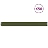 vidaXL Murupiire 50 tk 10 x 103 cm Teras Oliiviroheline