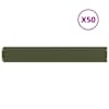 vidaXL Murupiire 50 tk 15 x 103 cm Teras Oliiviroheline