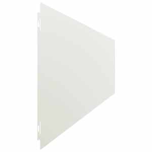 Okraj trávníku 10 ks 20 x 103 cm Studeně válcovaná ocel Bílá - obrázek 6