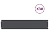 vidaXL Murupiire 30 tk 20 x 103 cm Teras Antratsiit