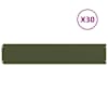 vidaXL Murupiire 30 tk 20 x 103 cm Teras Oliiviroheline