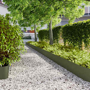 Robniki za trato 10 kosov Olivno zelena Hladno valjano jeklo