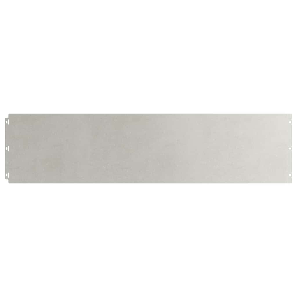 vidaXL Gazonranden 10 st 25x103 cm roestvrij staal afbeelding