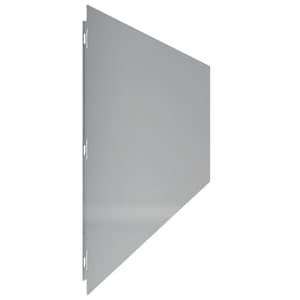 Okraj trávníku 10 ks 25 x 103 cm Pozinkovaná ocel Stříbrná - obrázek 6