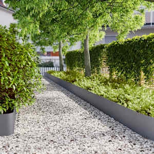 Robniki za trato 20 kosov Antracit Hladno valjano jeklo