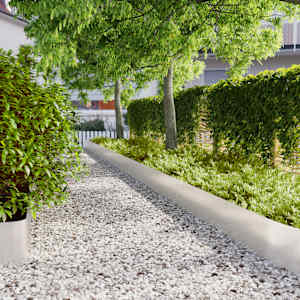 Robniki za trato 20 kosov 25x103 cm iz nerjavečega jekla