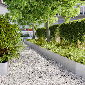 Travnate obrobe 20 kosov 25x103 cm Pocinkano jeklo