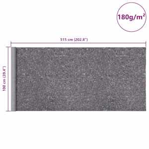 Protiskluzové malířské rouno 2 ks 5 m 180 g/m² šedé - obrázek 11