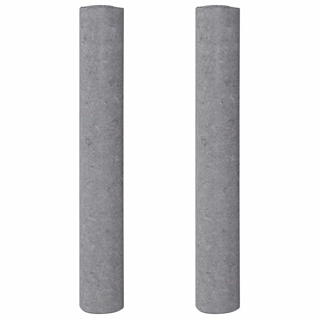 vidaXL Protiskluzové malířské rouno 2 ks 1020 cm 180 g/m² šedé