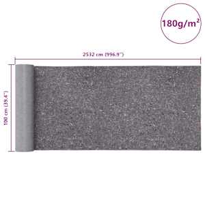 Protiskluzové malířské rouno 2 ks 25 m 180 g/m² šedé - obrázek 11