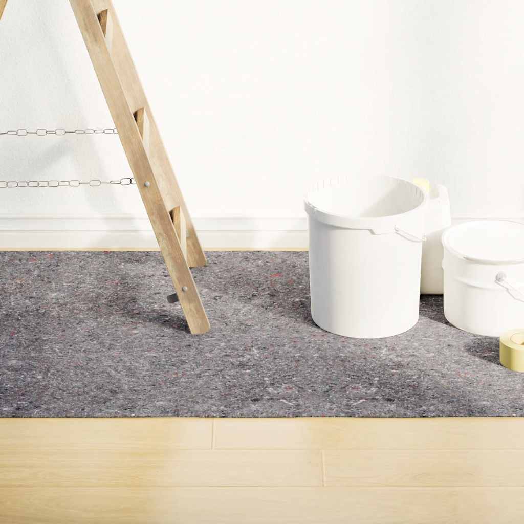 vidaXL Rutschfeste Malervliese 2 Stk. 25 m 180 g/m² Grau