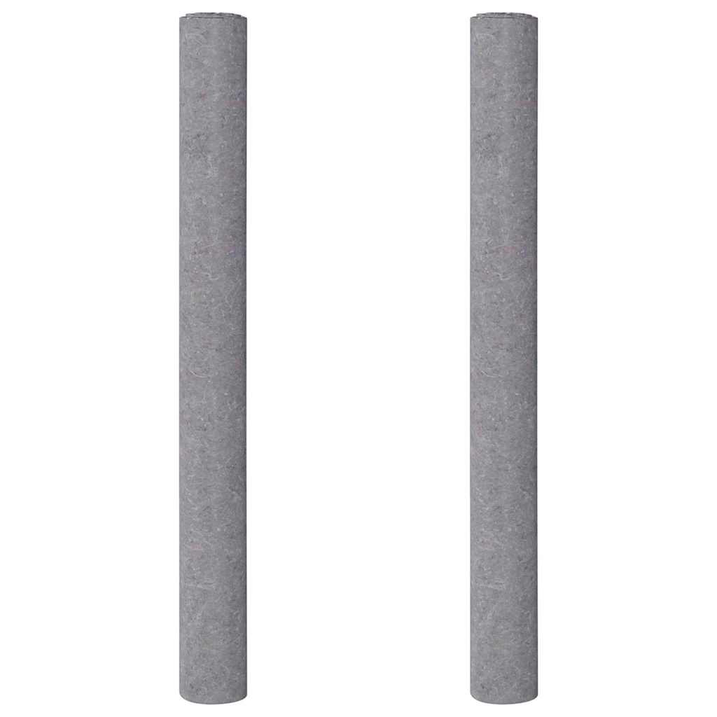 vidaXL Protiskluzové malířské rouno 2 ks 5 m 220 g/m² šedé