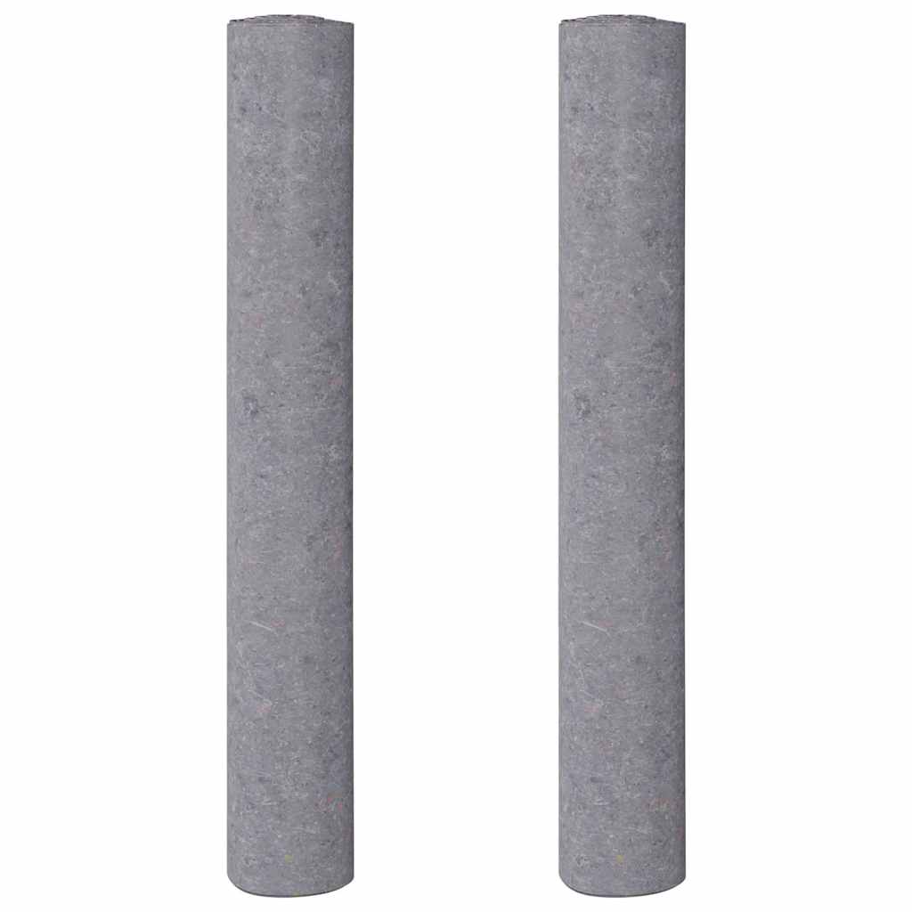 vidaXL Protiskluzové malířské rouno 2 ks 10 m 220 g/m² šedé