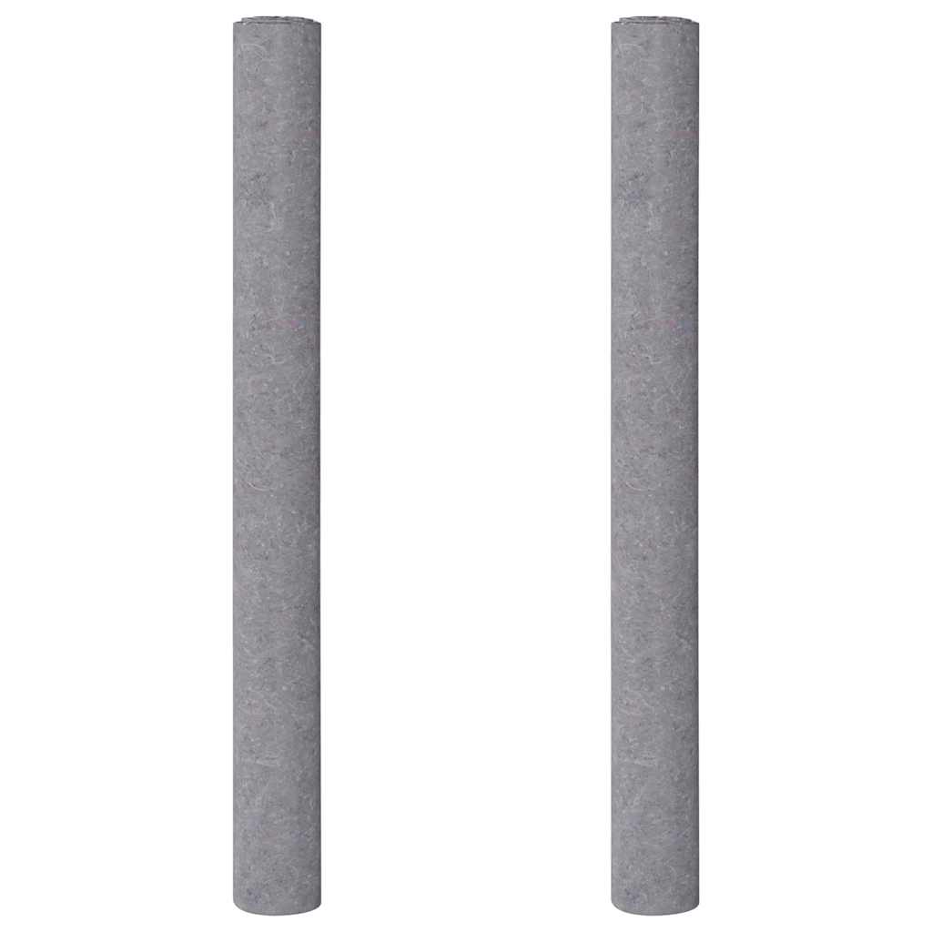 vidaXL Protiskluzové malířské rouno 2 ks 5 m 280 g/m² šedé