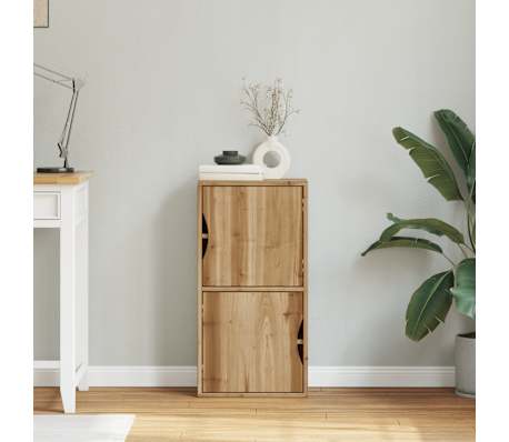 vidaXL Beistellschrank ODDA 40x24x79 cm Massivholz Kiefer