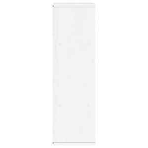 Odkládací skříňka ODDA bílý 40x24x79 cm masivní borové dřevo - obrázek 7