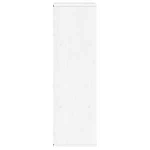 Odkládací skříňka ODDA bílý 40x24x79 cm masivní borové dřevo - obrázek 6