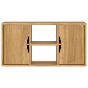 TV skříňka "ODDA" 79x24x40 cm Borovicový masiv - obrázek 6
