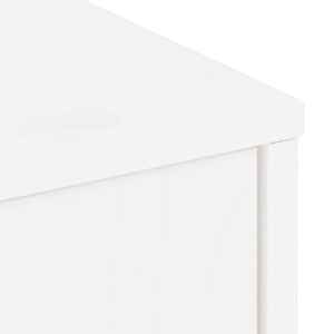 TV skříňka se zásuvkou ODDA bílá 79x24x40 cm Borovicový masiv - obrázek 9