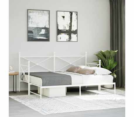 vidaXL-sohvas&auml;nky ilman patjaa valkoinen 75x190 cm Ter&auml;s