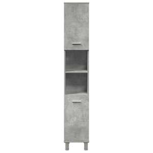 3dílný set koupelnového nábytku betonově šedý kompozitní dřevo - obrázek 5