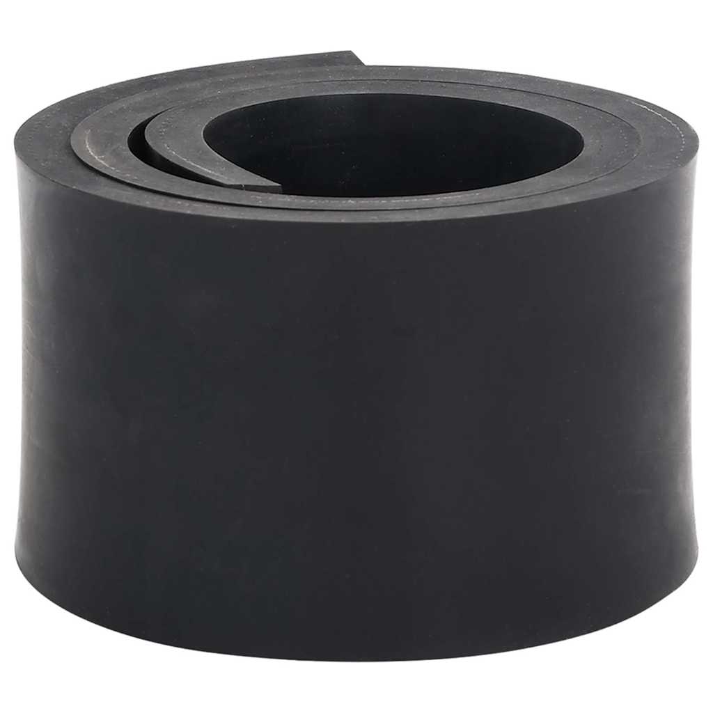 vidaXL Margine de cauciuc pentru plug de zăpadă negru 100x8x1 cm