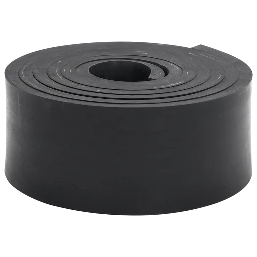 vidaXL Margine de cauciuc pentru plug de zăpadă negru 250x8x1 cm